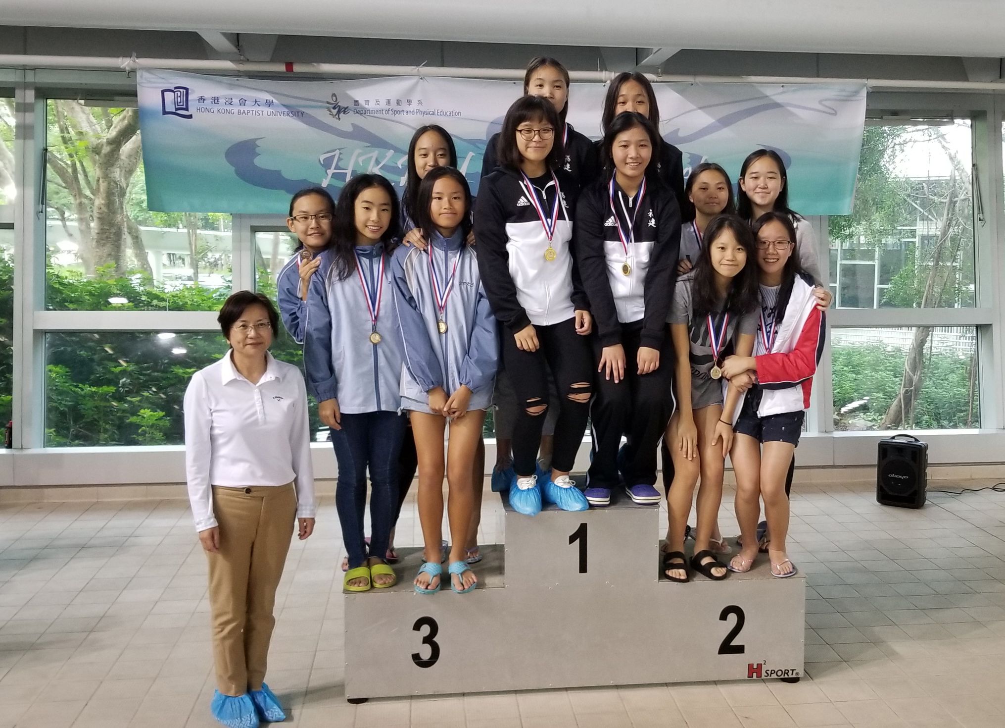 HKBU 49th Aquatic Meet (the 4x50m Freestyle Invitation Relays)