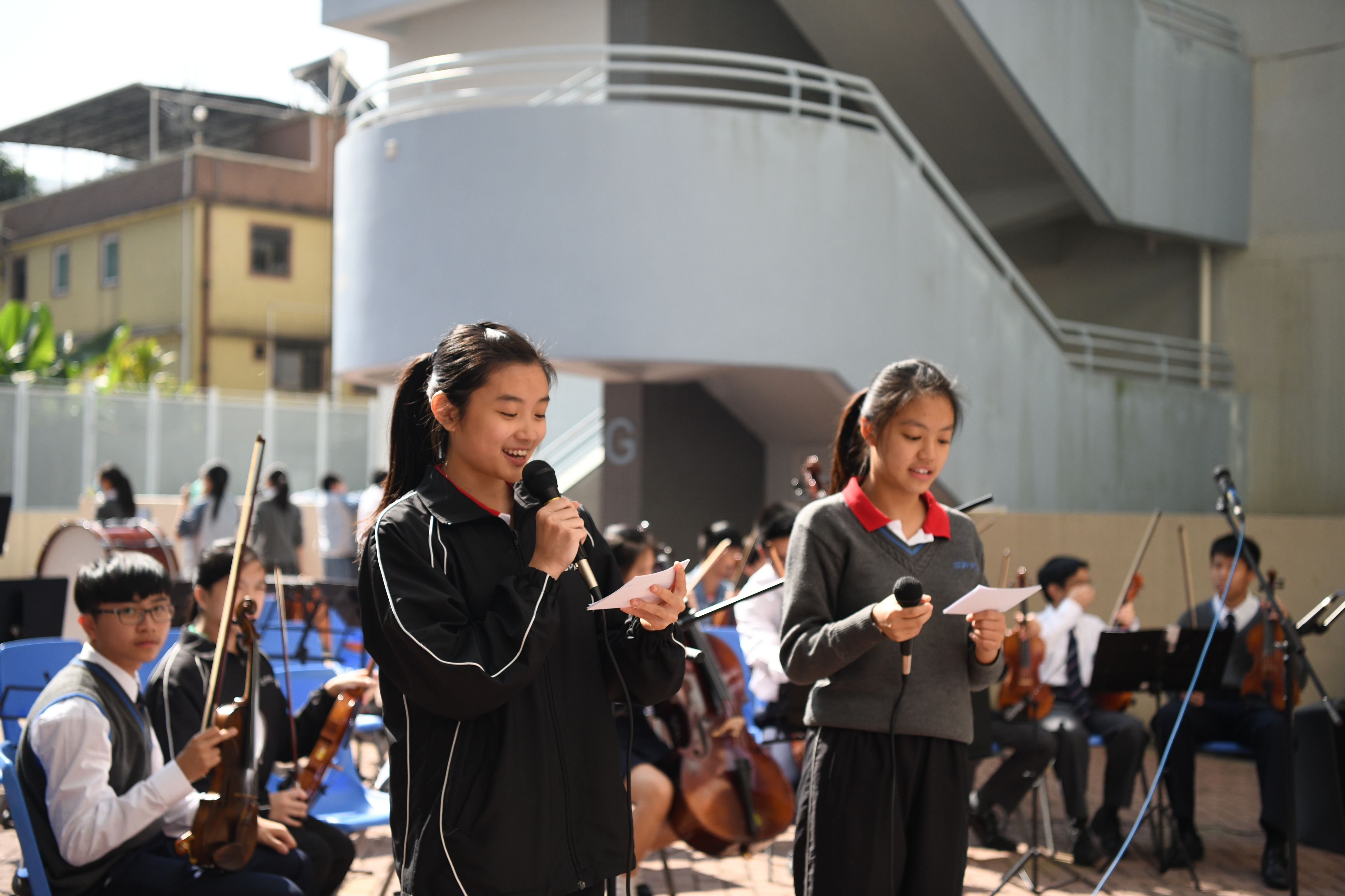 Visit by St. Andrews Junior College, Singapore