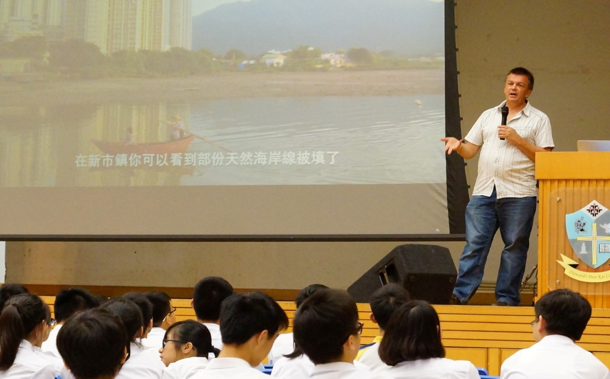 “Hong Kong’s Country Parks:  the Glories and Threats” by Dr Martin Williams Guest speaker from Cambridge University