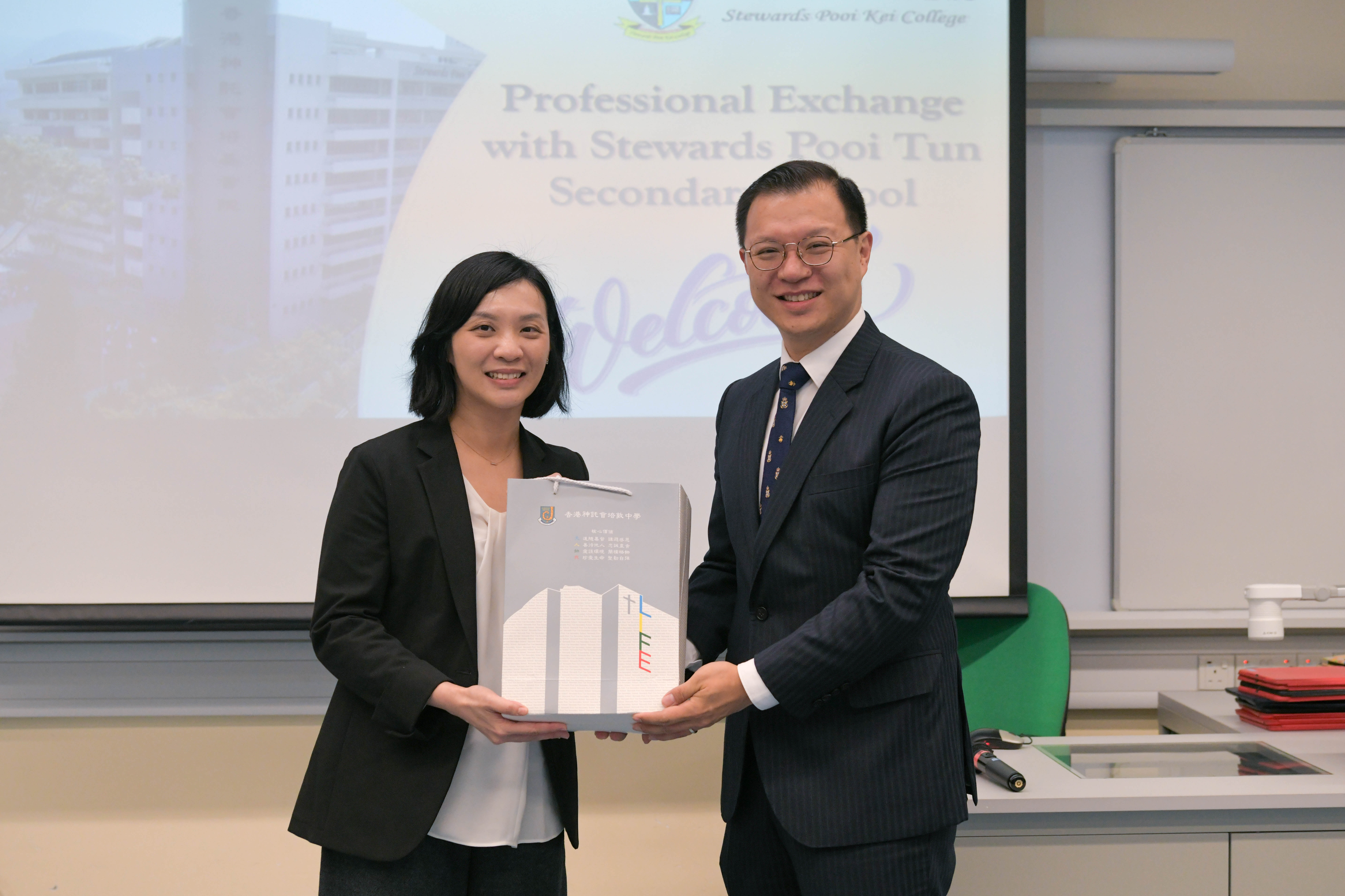 Professional Exchange with Stewards Pooi Tun Secondary School