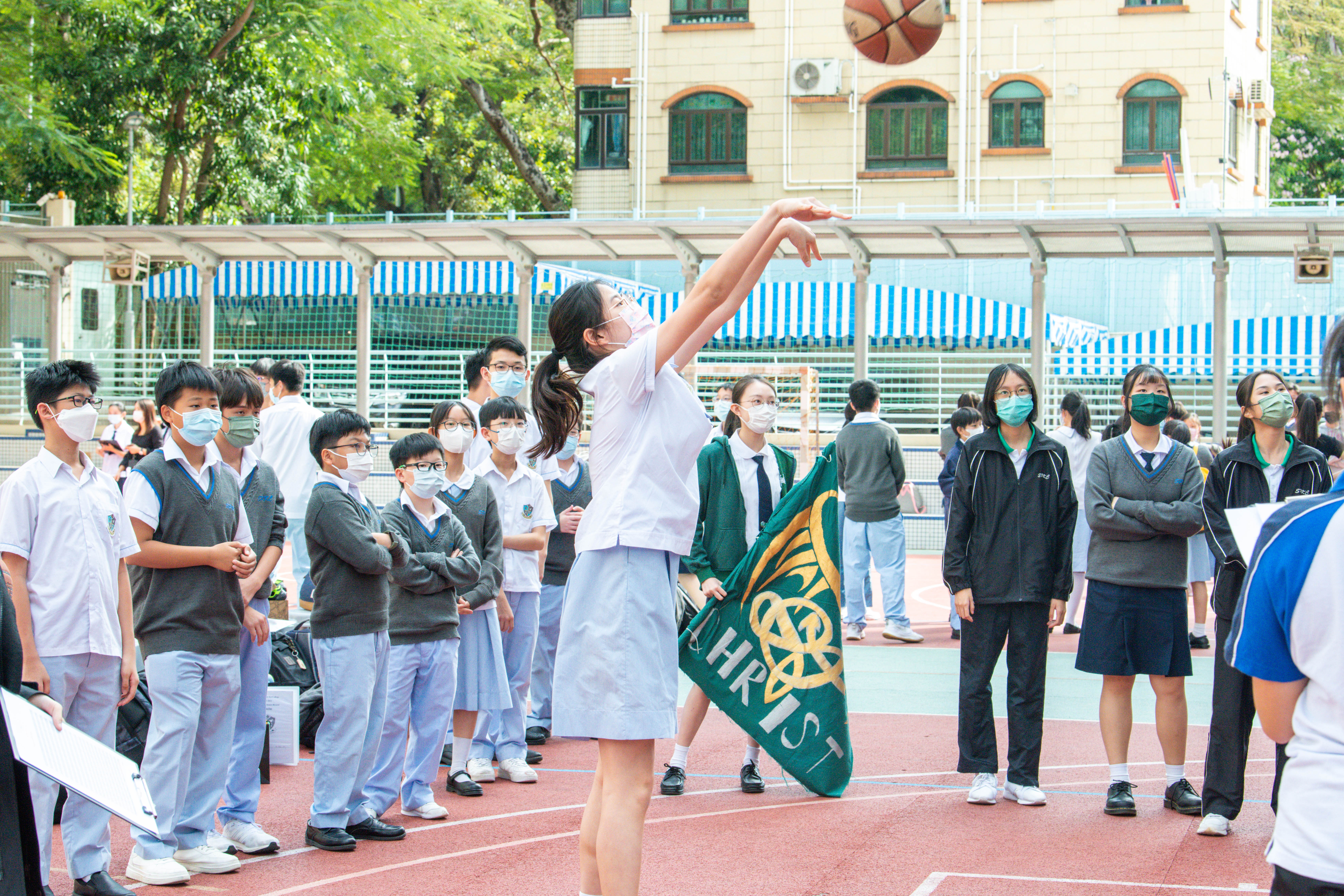 Inter-house Basketball Free Throw Competition