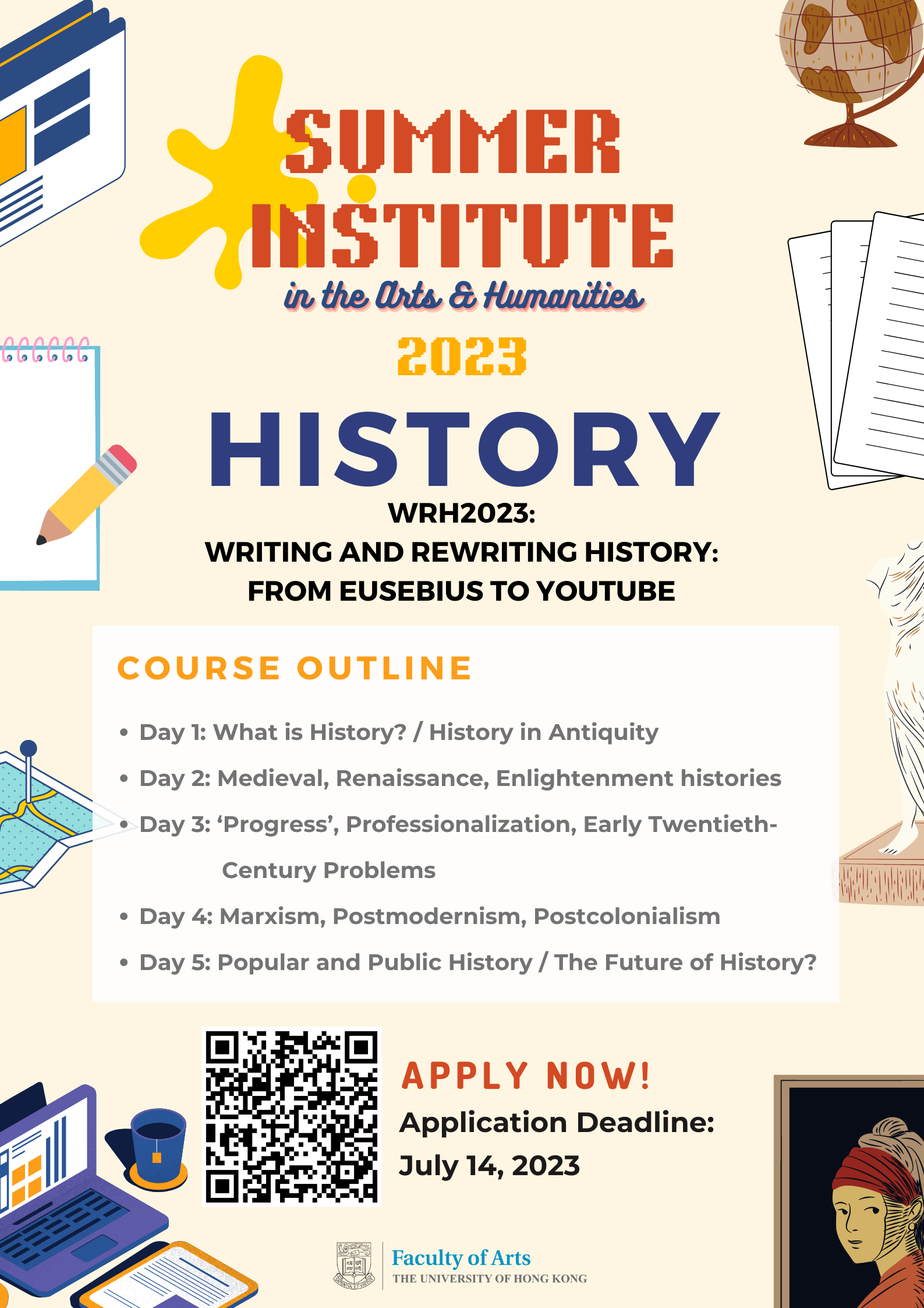 Summer Institute in the Arts and Humanities 2023 of HKU Summer Institute in the Arts and Humanities 2023 of HKU