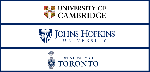 Virtual Presentation with the University of Cambridge, Johns Hopkins University, and the University of Toronto