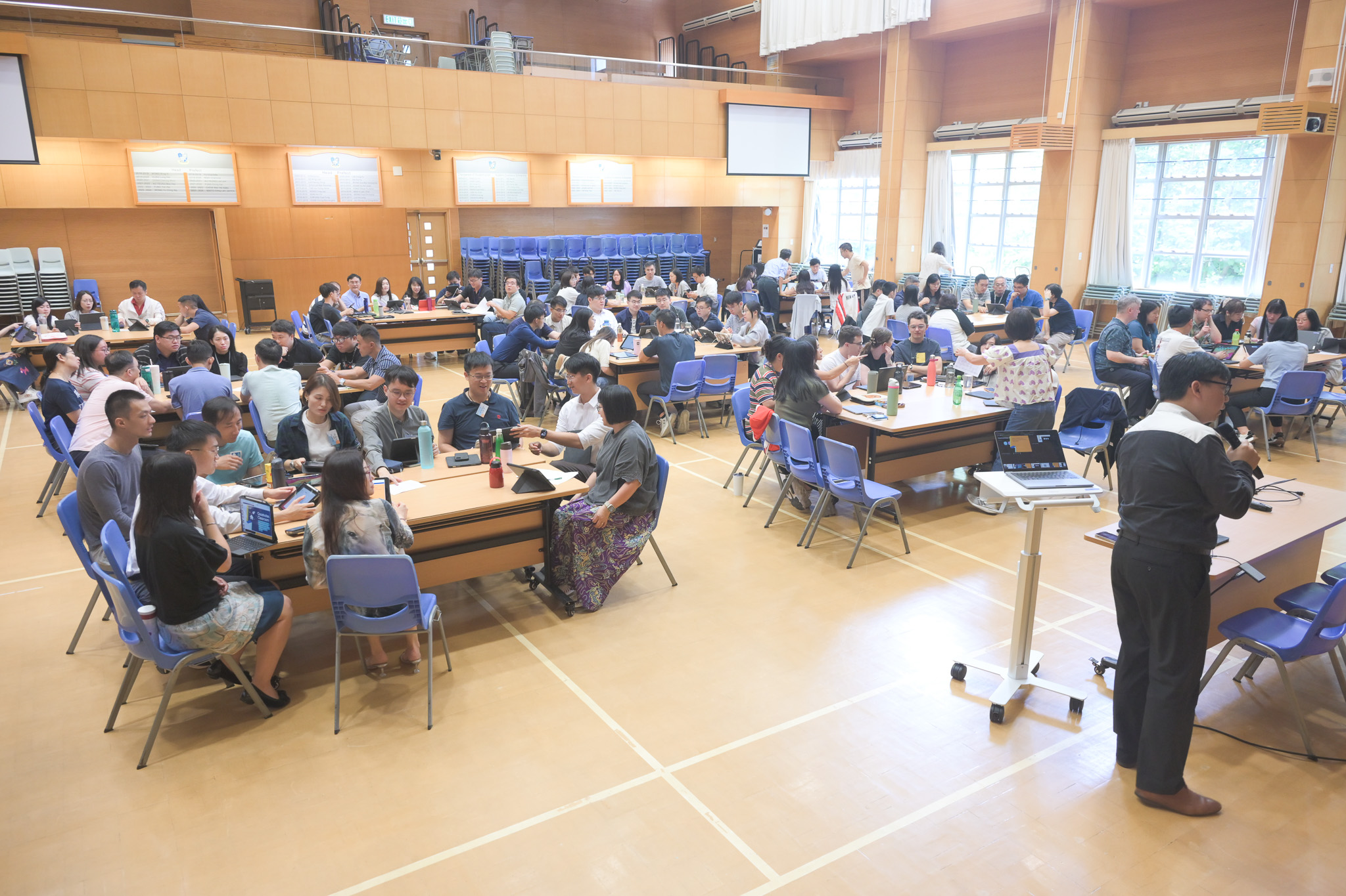 The First Staff Professional Development Day