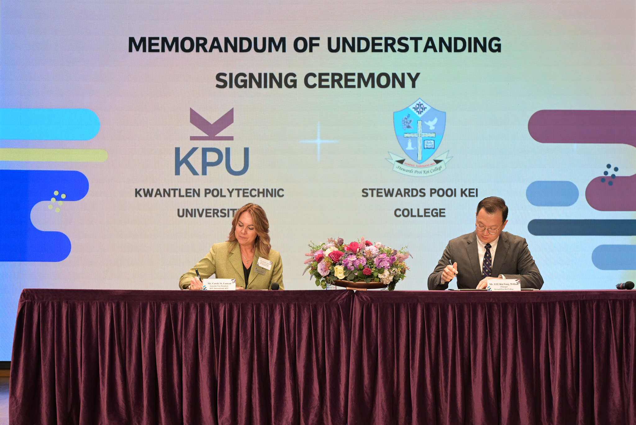 Kwantlen Polytechnic University (KPU) SPKC Visit  and Signing of Memorandum of Understanding (MOU)