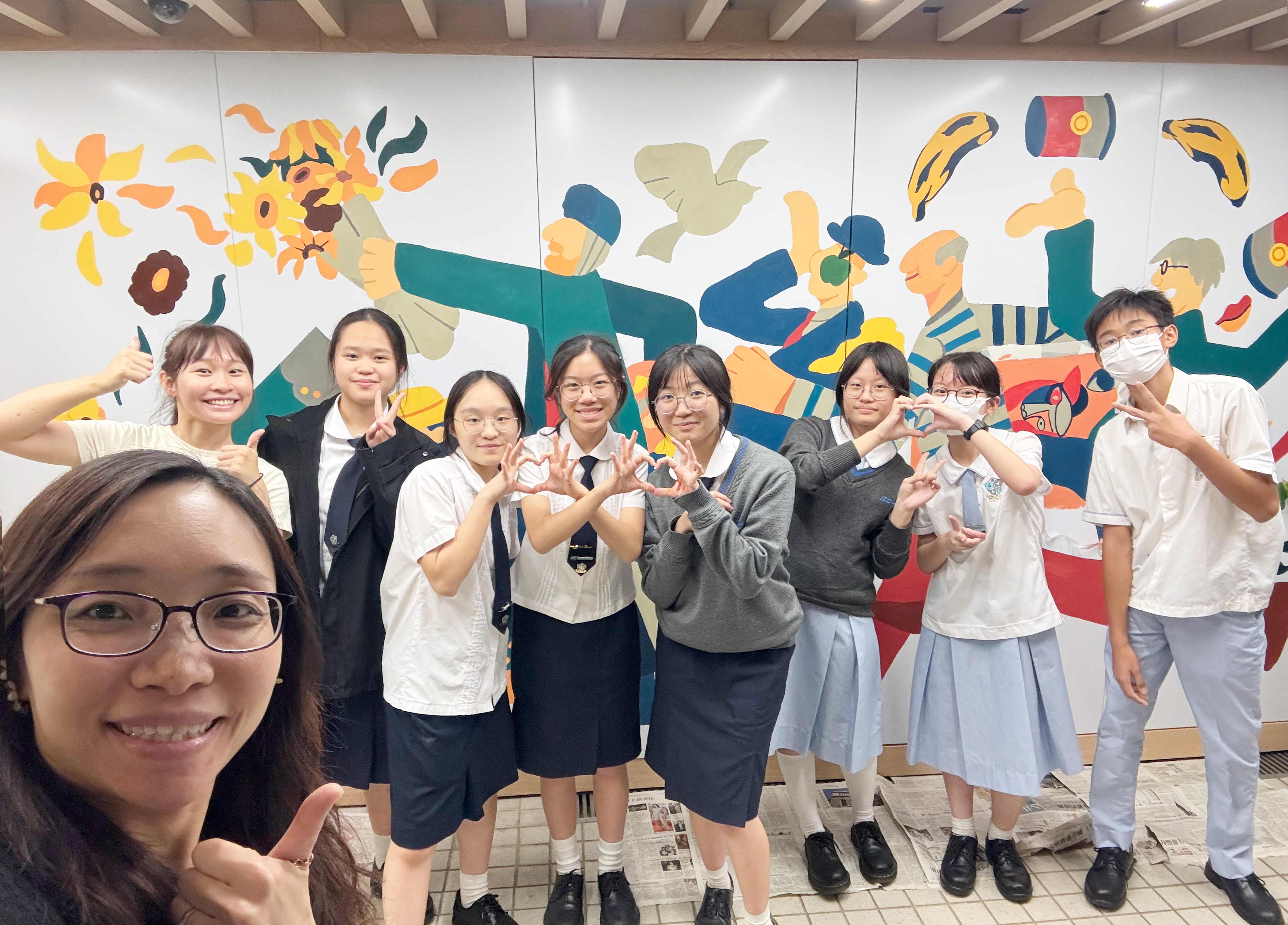 Be Paint: Visual Arts Talent Pool’s Mural Masterpiece