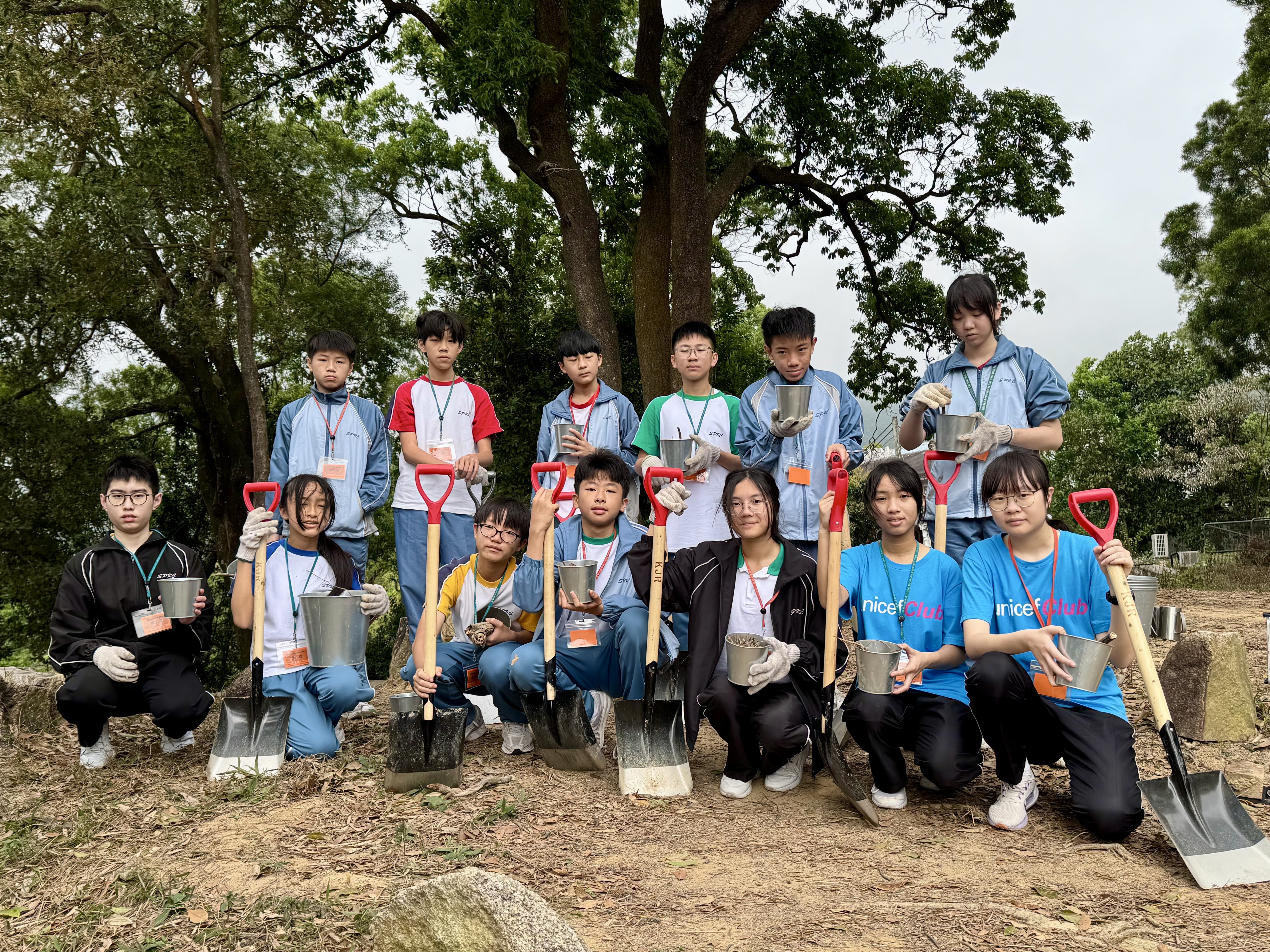 Tree-planting at Tao Fong Shan Christian Centre