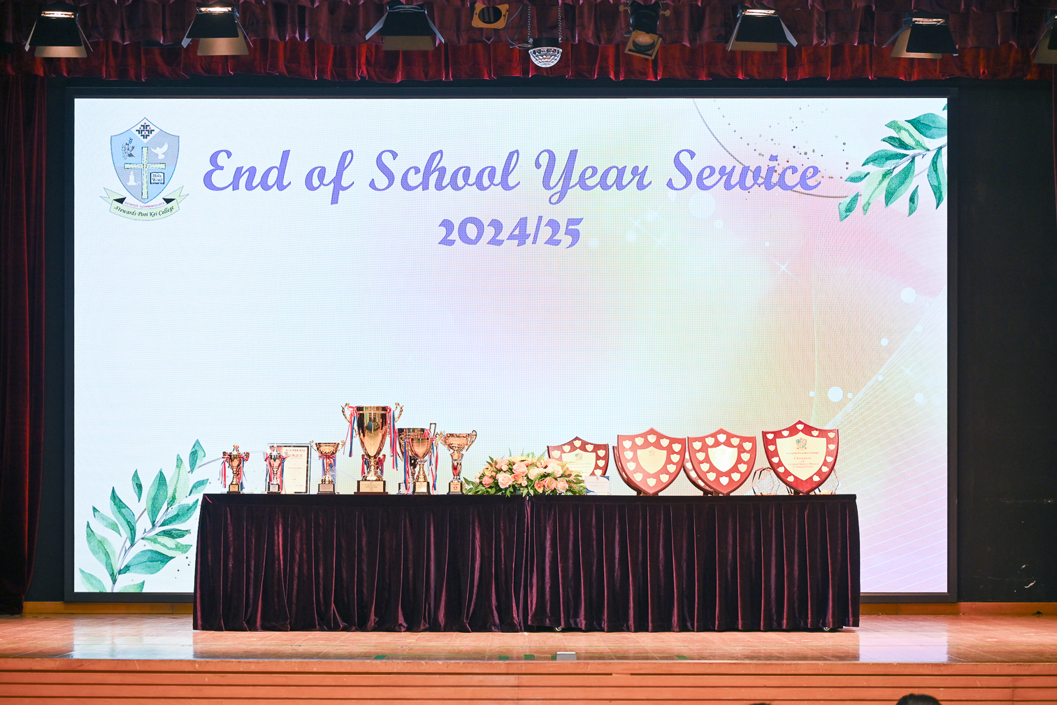 End of School Year Service 2024-2025