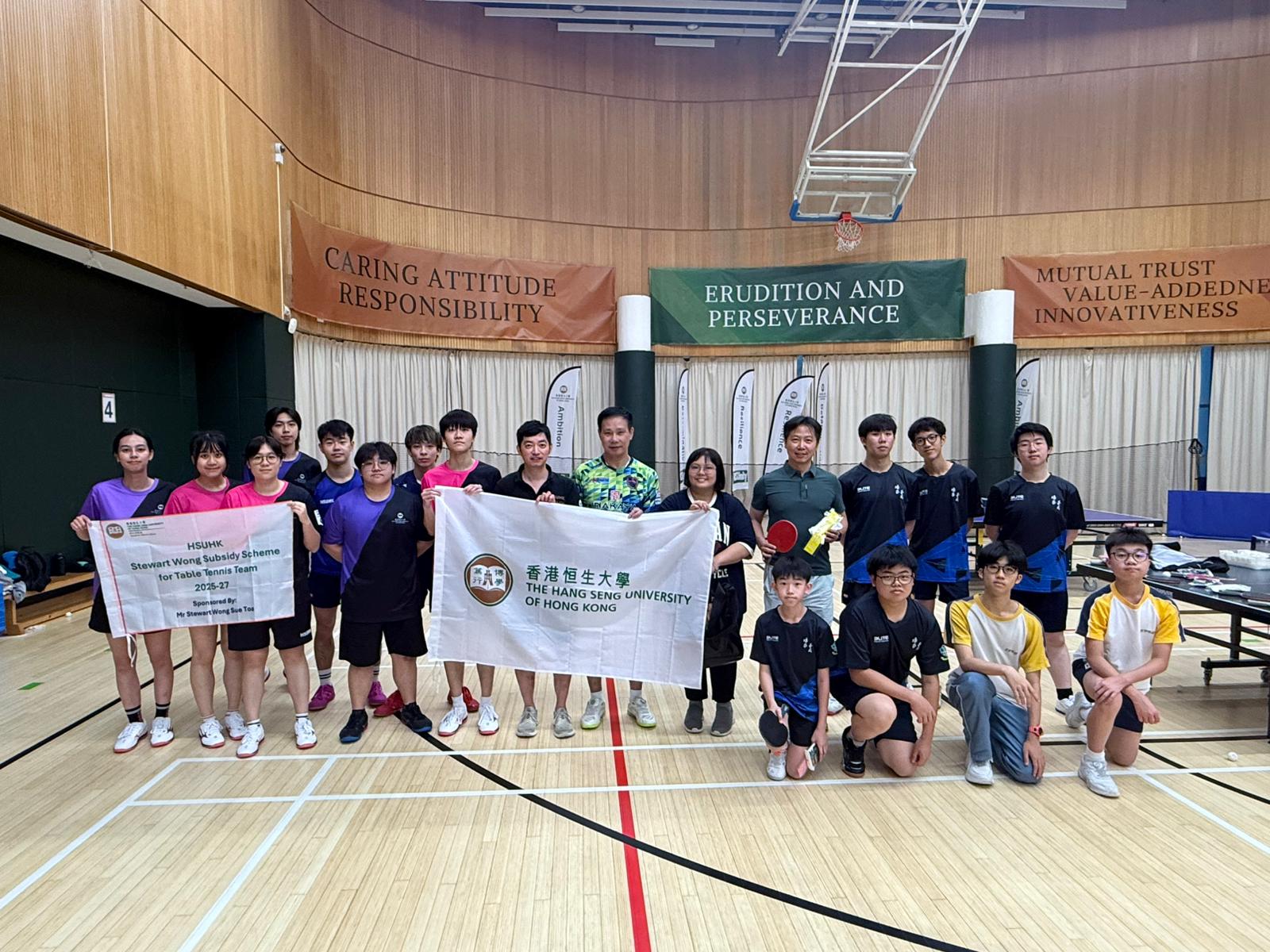 Stewards Pooi Kei College and HSUHK Launch First Sports Exchange Through Friendly Matches