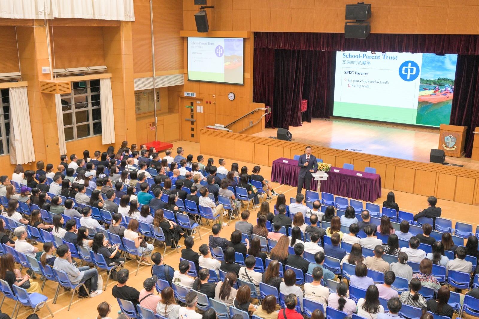 Side by Side: The Quiet Promises of S2 Parents’ Night